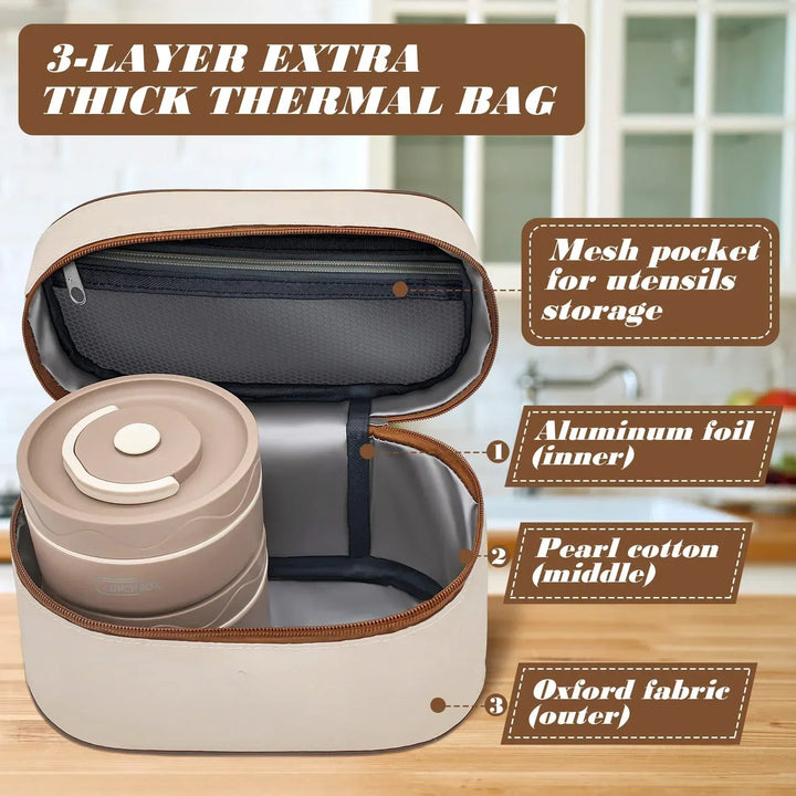 Lunch Box Thermal, 2-Tier